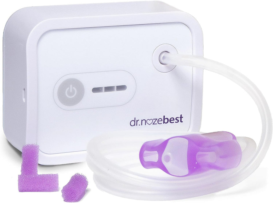 Dr. Nozebest NozeBot Nasal Aspirator, Cordless