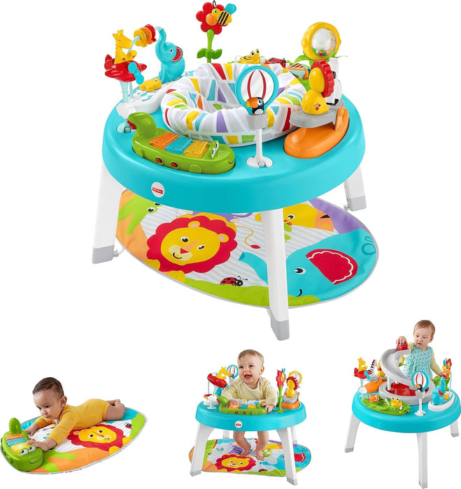 Fisher Price 3-in-1 Sit-to-Stand Activity Center, Jazzy Jungle