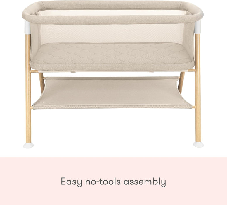 Newton Bassinet And Bedside Sleeper, Sandstone