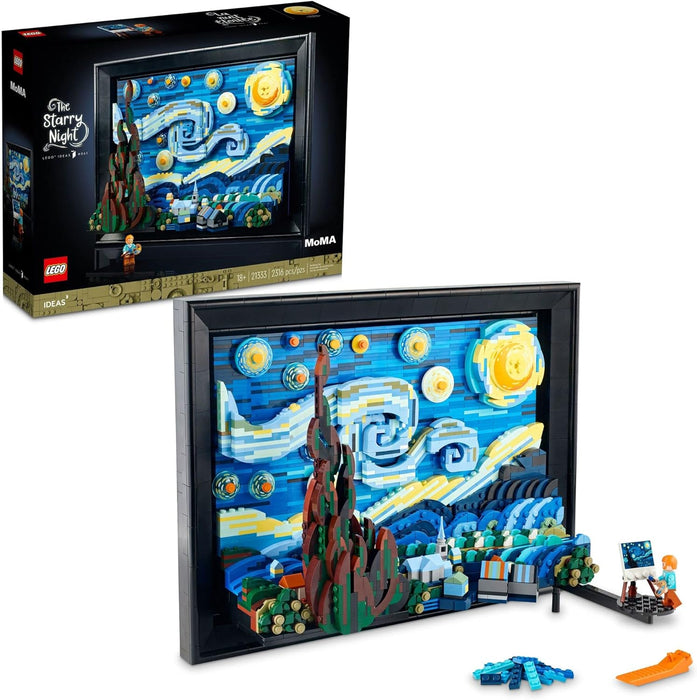 LEGO Ideas Set, Vincent Van Gogh The Starry Night