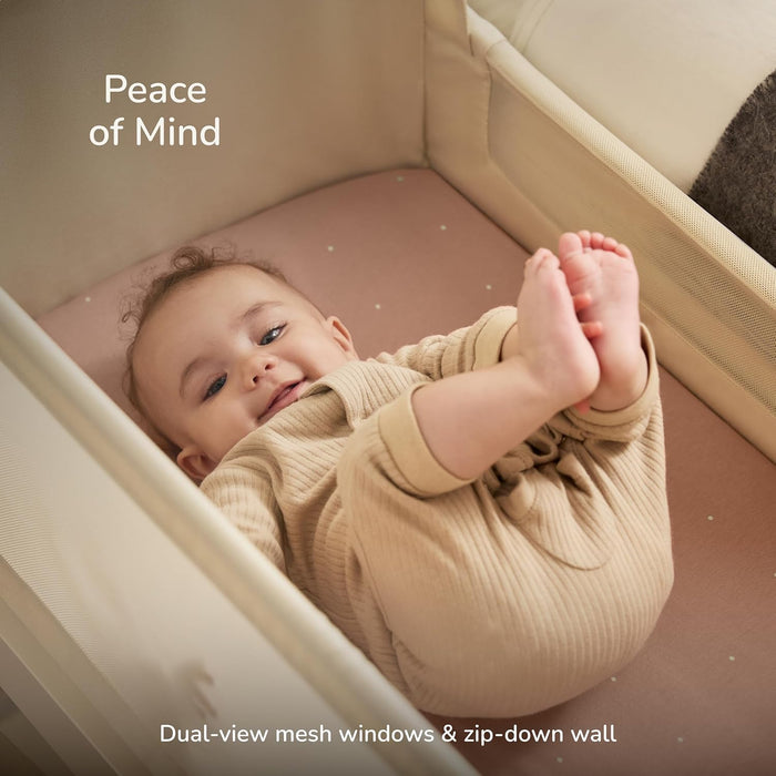 Snuz SnuzPod5 Bedside Bassinet, Cashmere