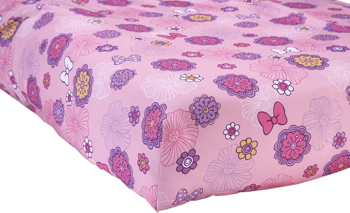 Nojo 4 Piece Toddler Bed Set, Fluttery Friends