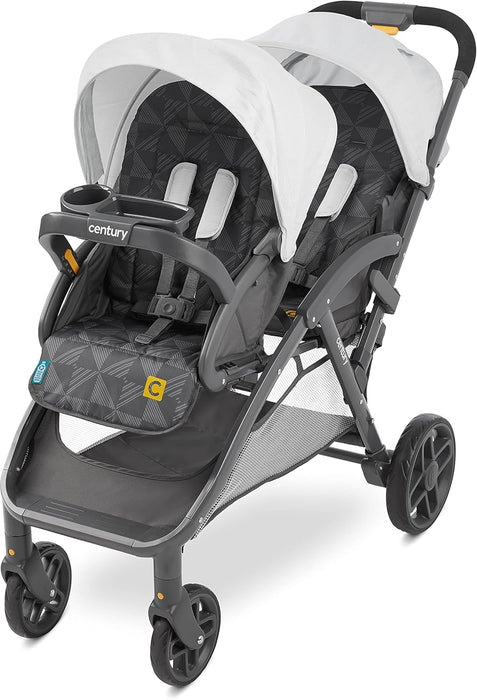 Shop Century Stroll On Duo Lightweight Double Stroller, 2022, Metro at GoodBuy Gear