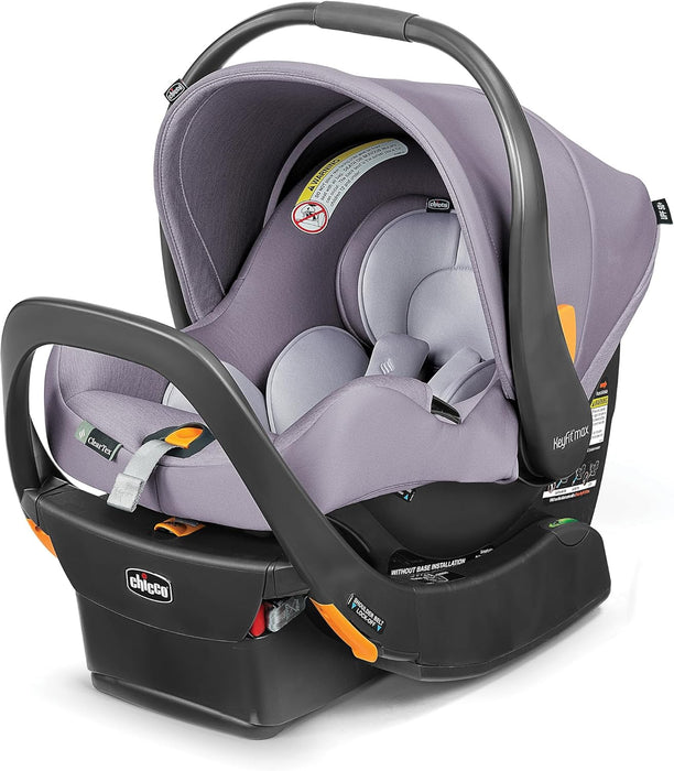 Shop Chicco KeyFit Max ClearTex Infant Car Seat and Base, 2025, Lupine at GoodBuy Gear
