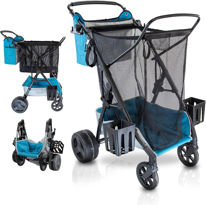 Strolee Beach Cart, Blue