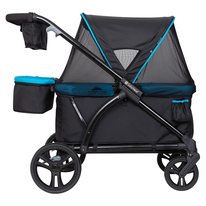 Baby Trend Expedition 2-in-1 Stroller Wagon Plus, 2023, Ultra Marine