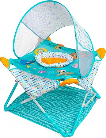 Shop Bright Starts Pop 'N Jump Portable Activity Jumper, Finding Nemo at GoodBuy Gear