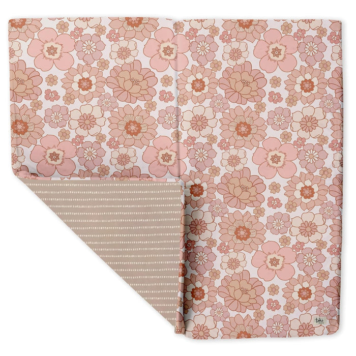 Shop Toki Kids Mega Padded Play Mat 55" x 55", Blooms at GoodBuy Gear