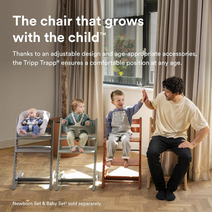 Stokke Tripp Trapp Chair, Black Oak