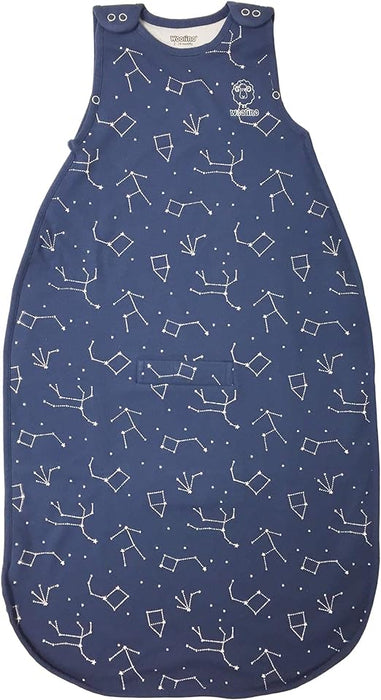 Woolino 4 Season Ultimate Toddler Sleep Bag, 2-24months, Night Sky