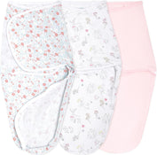 Shop Aden + Anais Essentials Easy Wrap Swaddle (3 Pack), Fairy Tale Flowers, Small (0-3 Months) at GoodBuy Gear