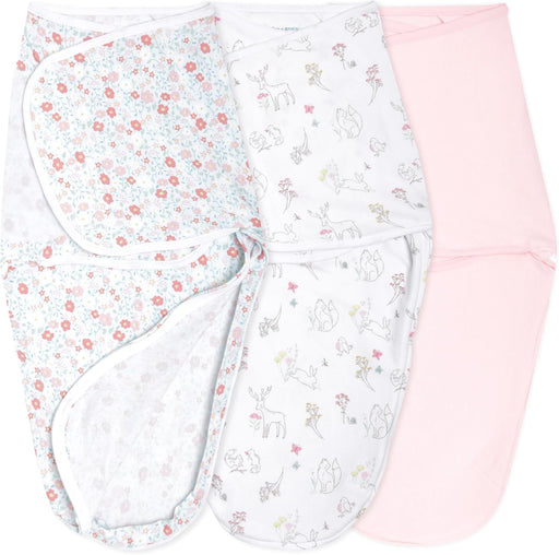 Shop Aden + Anais Essentials Easy Wrap Swaddle (3 Pack), Fairy Tale Flowers, Small (0-3 Months) at GoodBuy Gear