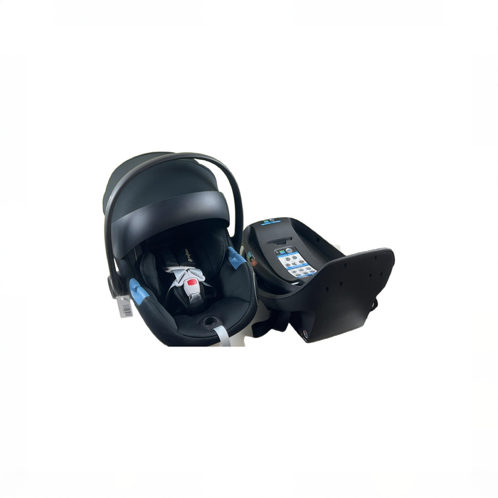 Shop Cybex Aton G Swivel SensorSafe Rotating Infant Car Seat, 2024, Moon Black at GoodBuy Gear