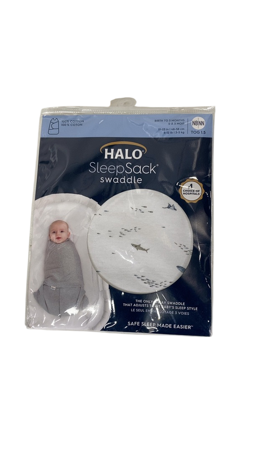 Shop Halo SleepSack Swaddle, Newborn, Ocean Life at GoodBuy Gear