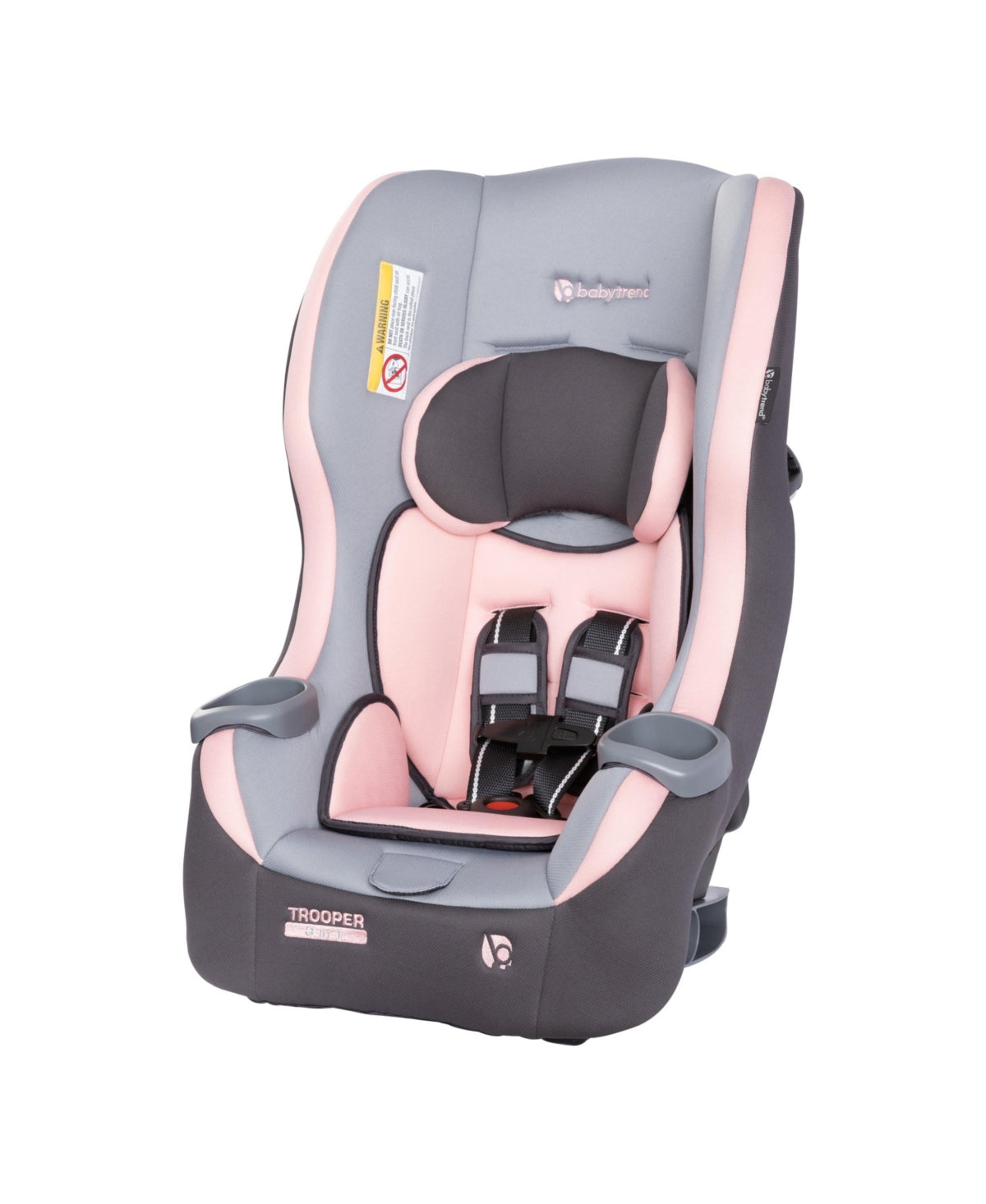 baby trend pink Baby Trend Trooper 3-in-1 Convertible Car Seat, Quartz Pink, 2024