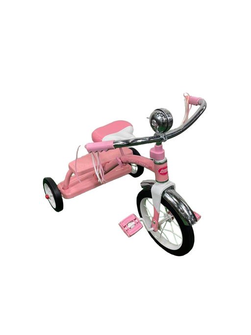 Radio flyer dual deck tricycle pink hotsell