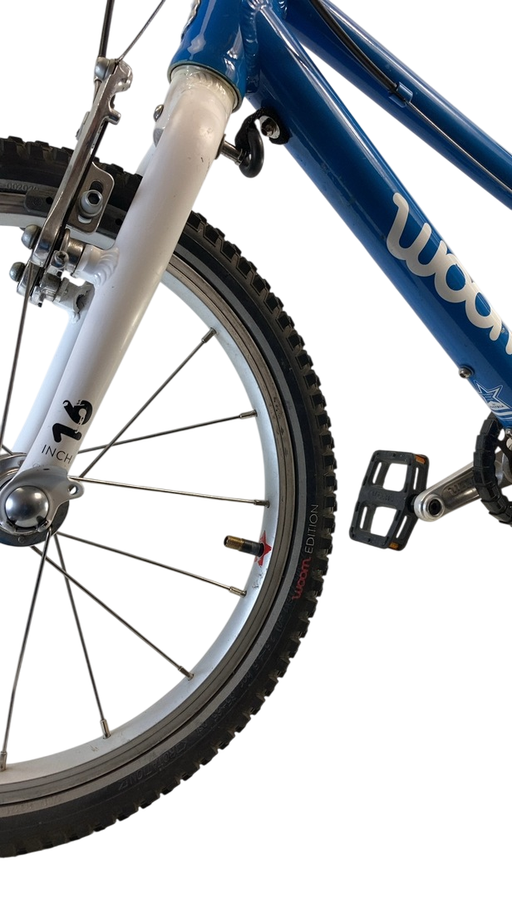 Shop Woom 3 Bike "16, Sky Blue at GoodBuy Gear