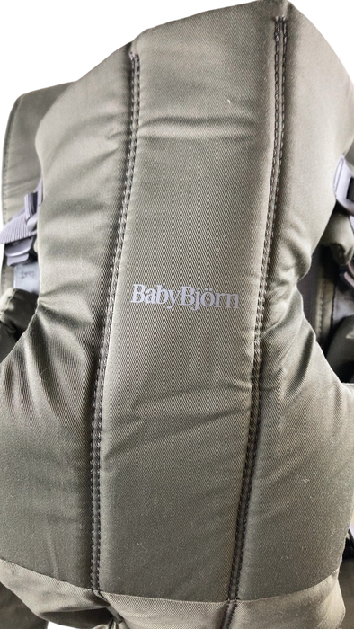 Shop BabyBjorn Baby Carrier Mini, Dark Green Woven at GoodBuy Gear