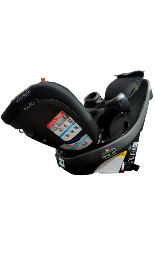 Shop Evenflo Revolve 360 Extend Rotational Convertible Car Seat, 2024, Revere Gray at GoodBuy Gear