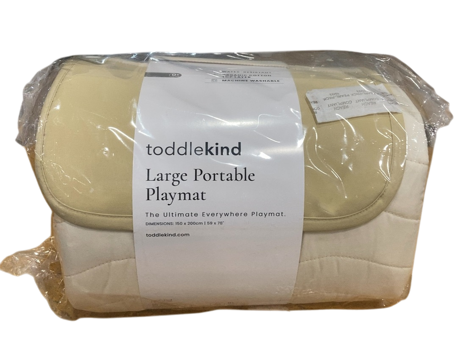 Shop Toddlekind Wander Grande Indoor/Outdoor Portable Playmat, Tofu at GoodBuy Gear