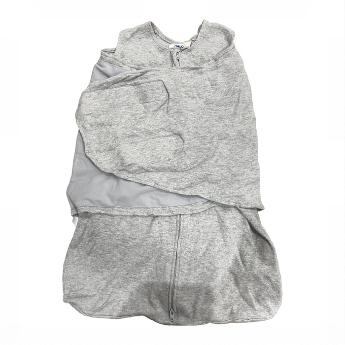 Shop Halo SleepSack Swaddle, Heather Gray, Newborn at GoodBuy Gear