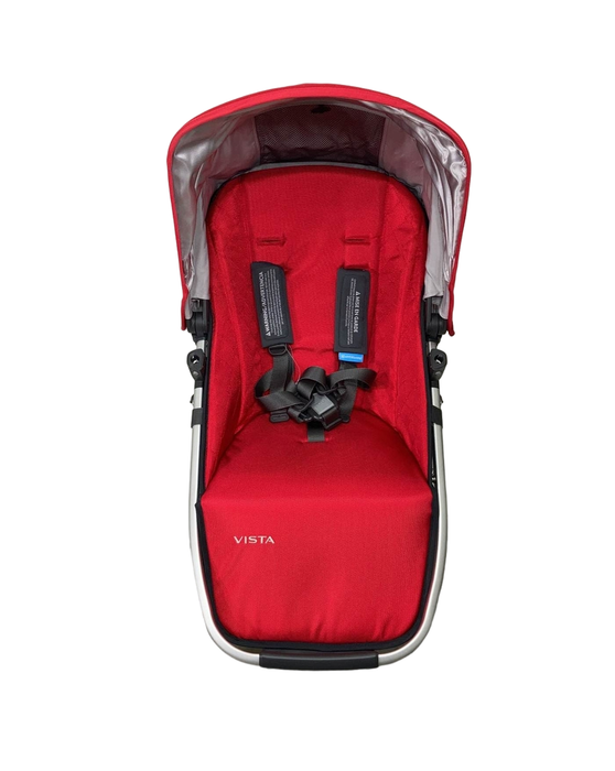 used UPPAbaby VISTA RumbleSeat, 2015+, Denny (Red Melange), 2017