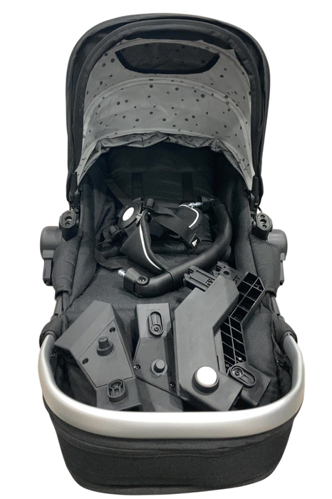 Shop Mockingbird 2nd Seat Kit 2.0, Black, Silver With Black Leather, Watercolor Drops at GoodBuy Gear