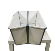 Shop Stokke Flexi Bath Foldable Baby Bathtub, White, XLarge at GoodBuy Gear