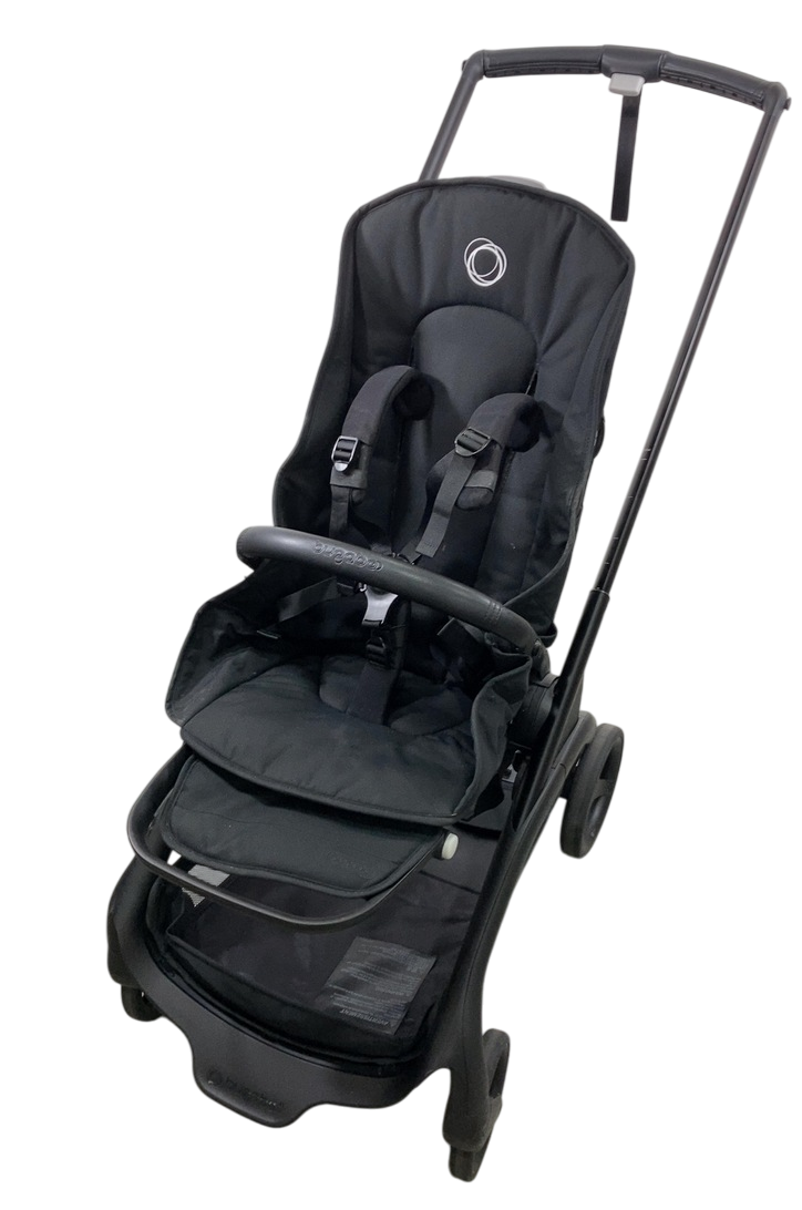 bugaboo dragonfly 2023 Bugaboo Dragonfly Stroller, 2023, Black, Midnight Black, No Canopy