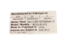 Shop Cybex Eos and Aton G Swivel Travel System, 2024, Black Frame, Moon Black at GoodBuy Gear