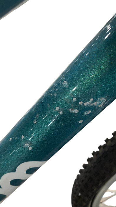 Shop Woom GO 3 Bike "16, Base Model, Metallic turquoise at GoodBuy Gear