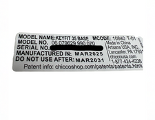 Shop Chicco Keyfit 35 Car Seat Base, 2025 at GoodBuy Gear
