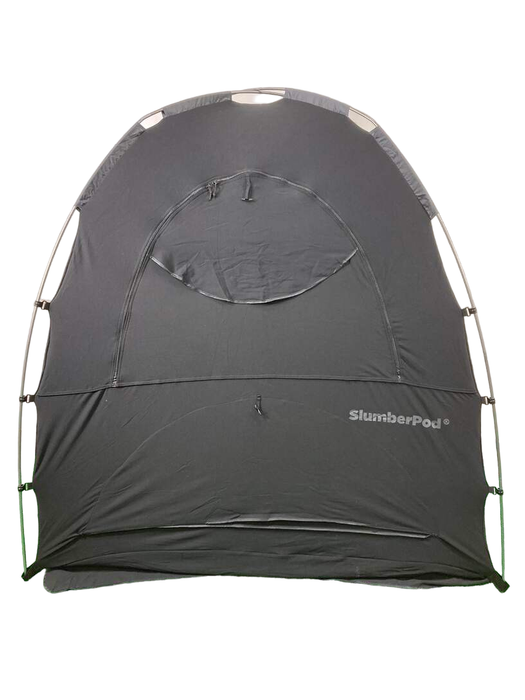 used SlumberPod 2.0 Sleep Canopy, Black with Gray