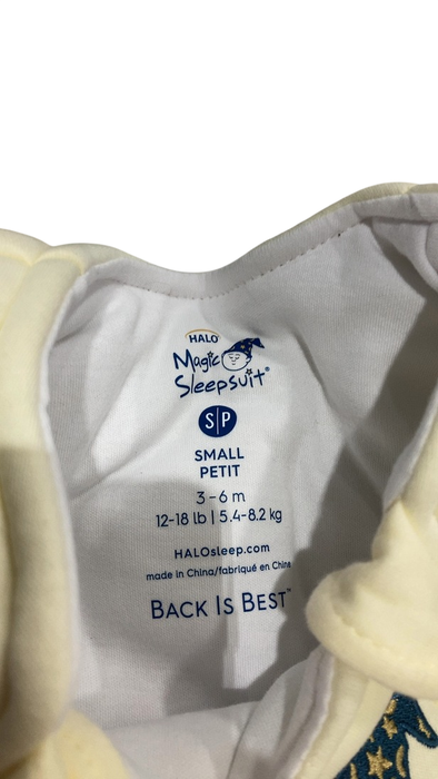 Shop Halo Baby Merlin's Magic Sleepsuit, Cream, Cotton, Small (12-18lbs) at GoodBuy Gear