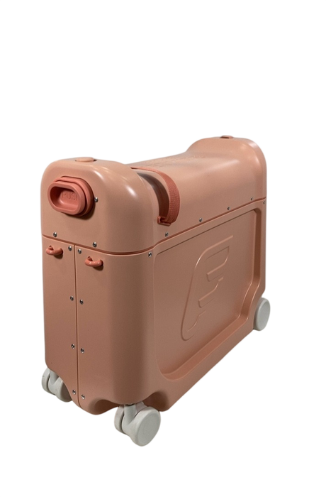 Shop Stokke JetKids BedBox + Crew Backpack Travel Bundle, Coral Pink at GoodBuy Gear