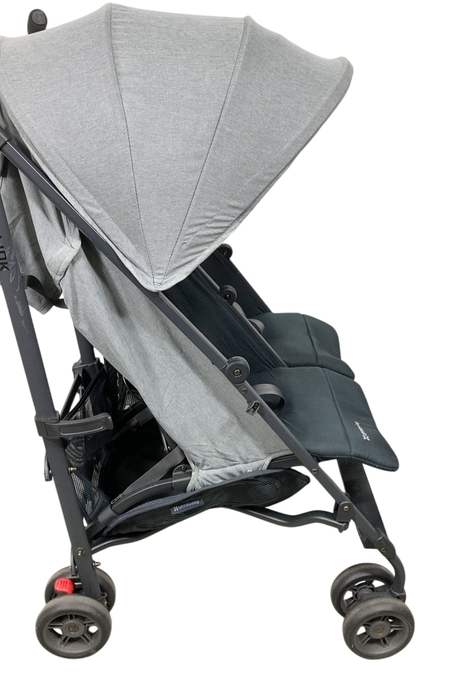 Shop UPPAbaby G-Link V2 Double Stroller, 2022, Greyson (Charcoal Melange) at GoodBuy Gear