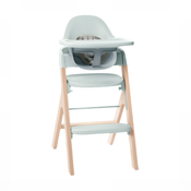 Shop Mockingbird High Chair, Mint Green, Natural Beech at GoodBuy Gear