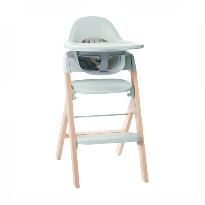 Shop Mockingbird High Chair, Mint Green, Natural Beech at GoodBuy Gear