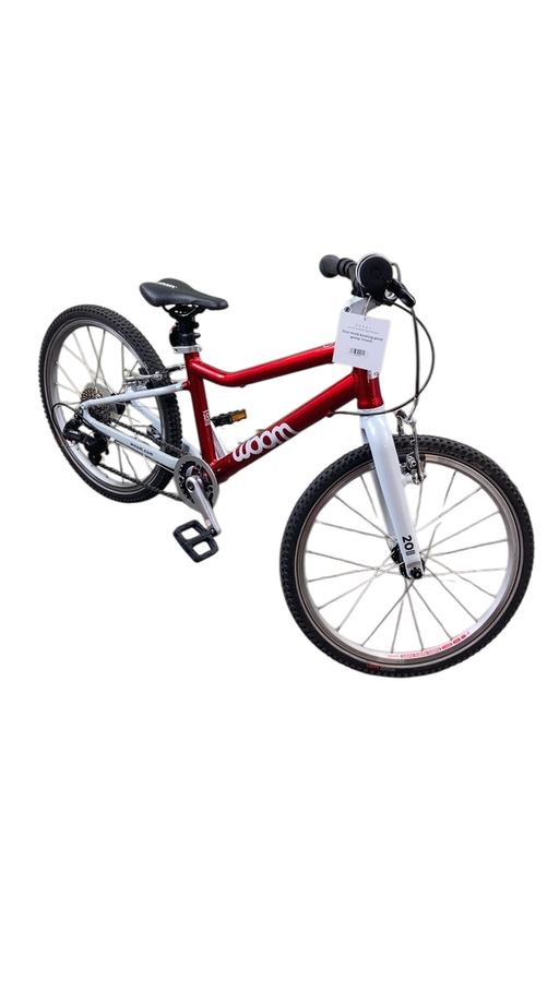 Shop Woom 4 Bike 20", Anniversary Red Limited Edition at GoodBuy Gear