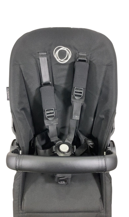 Shop Bugaboo Donkey 5 Duo Extension Set, 2024, Black Frame, Midnight Black, None, without Canopy at GoodBuy Gear