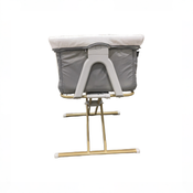 Shop Evolur Orabelle Baby Bassinet & Bedside Sleeper, Grey at GoodBuy Gear