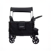 Shop Wonderfold W4 Luxe Pro Stroller Wagon, 2025, Jet Black at GoodBuy Gear