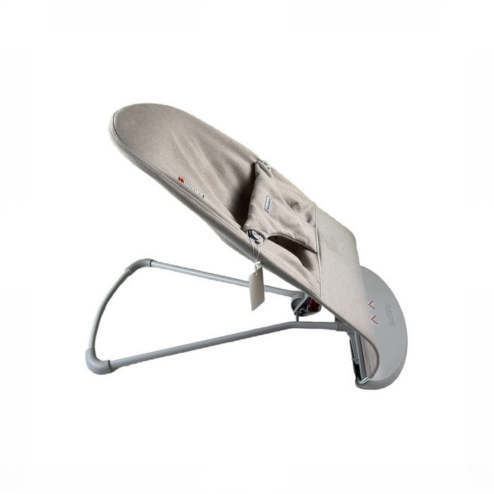 Shop BabyBjorn Bouncer Bliss, Light Beige Woven Melange, Light Gray Frame at GoodBuy Gear