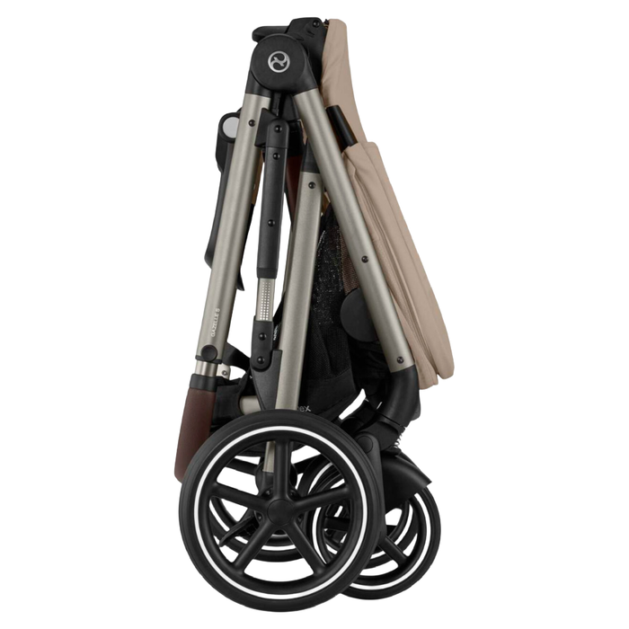 Shop Cybex Gazelle S Modular Stroller, 2025, Almond Beige, Taupe Frame at GoodBuy Gear