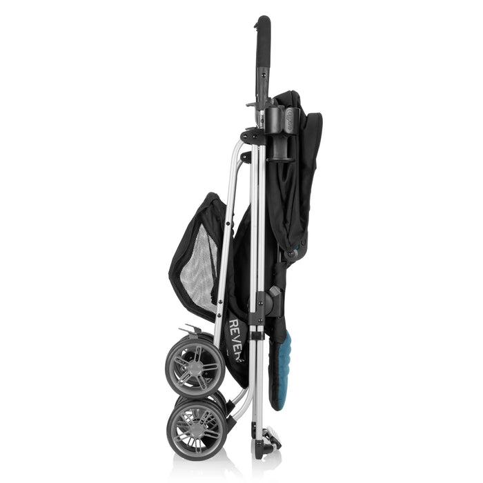 Evenflo Reversi Lightweight Reversible Stroller, Artemis Blue, 2024