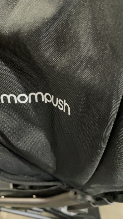 Shop Mompush Lithe Double Stroller, 2025, Black at GoodBuy Gear