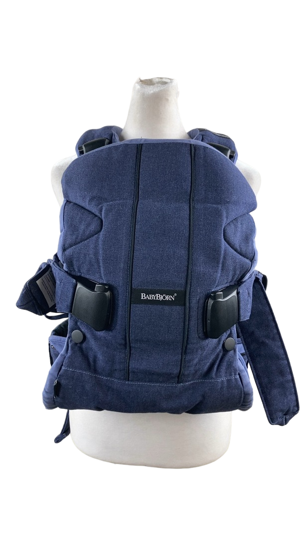 BabyBjorn Baby Carrier One, Classic Denim/Midnight Blue