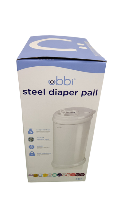 Shop Ubbi Diaper Pail, White at GoodBuy Gear