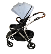 Shop Mockingbird Single to Double 2.0 Stroller, 2025, Silver With Penny Leather, Sky, Watercolor Drops at GoodBuy Gear