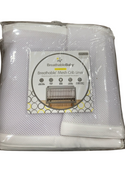 Shop Breathable Baby Mesh Crib Liner, Full Size/4 Sides, White at GoodBuy Gear